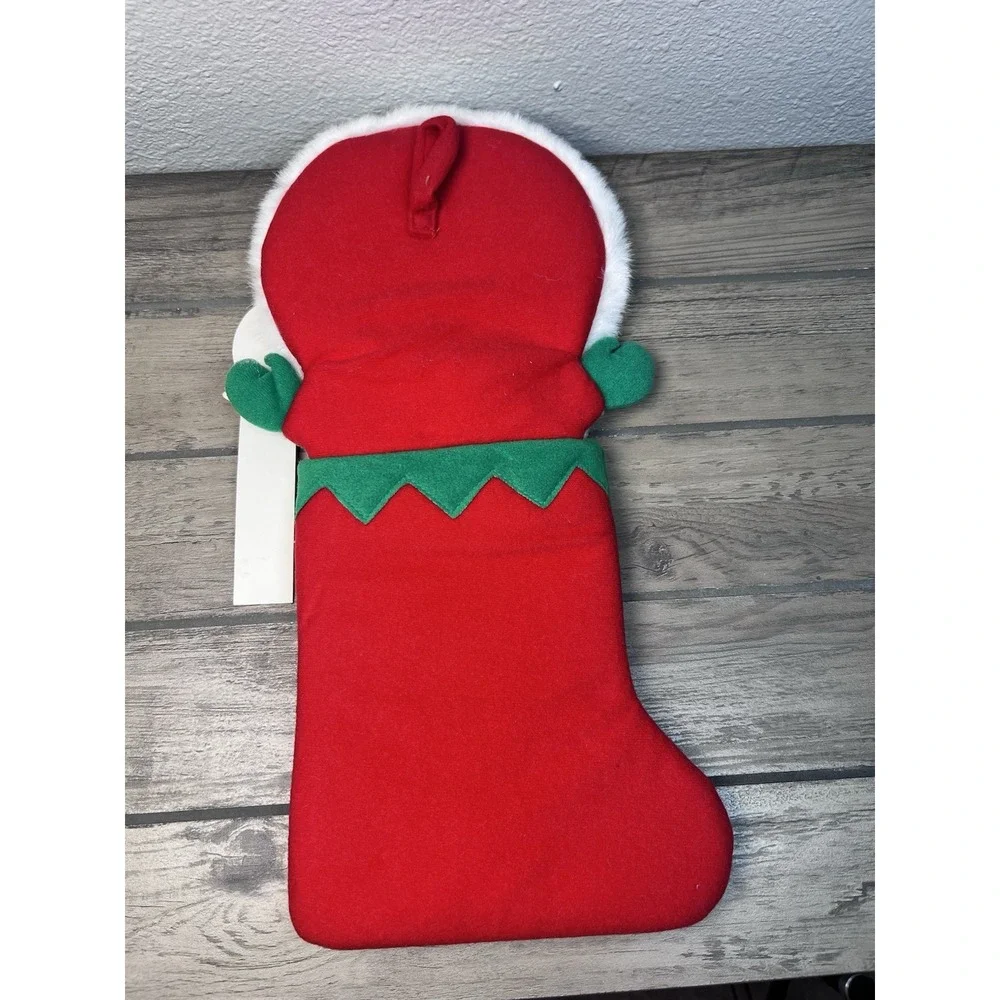Vintage NWT 2006 Hallmark Keepsake Frosty Friends Eskimo & Penguin Stocking